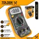 Tolsen Digital Multimeter w/ LCD Color Screen [ONLINE EXCLUSIVE] (AC/DC) 38030 CE Approved. 