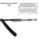 Manual Razors Replaceable Blade Razors American Shaving Tools Shaving Corporal Hair Removal Tools Stainless Steel Blades Non-Slip Design Handles Hairdressing Tools. 
