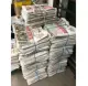 OLD NEWSPAPER LUMANG DYARYO CHINESE SOLD PER KILO AND 1/2 KILO NOT FOR READING FOR CAR PAINT,PAMBALOT. 