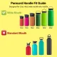 HydroFlask Rope Handle Aquaflask Accessories Aquaflask Rope Paracord Handle Wide Mouth Bottle Portable Rope Handle for Outdoor Hiking Travel. 