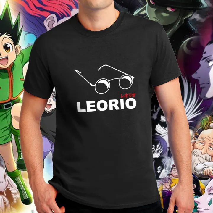 Hunter X Hunter Leorio Anime Tshirt For Men Lazada Ph