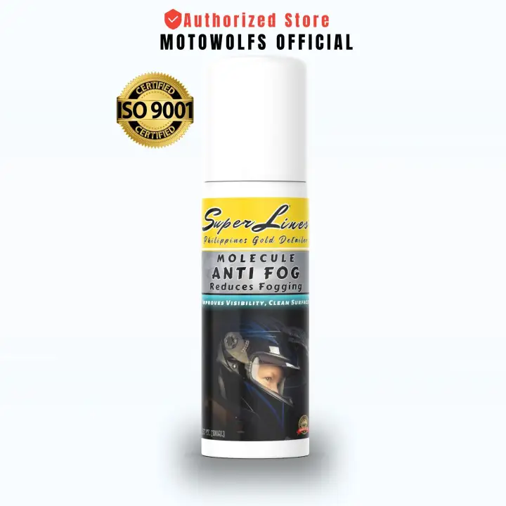 Motor Cycle Helmet Ultimate 100ml AntiFog Spray Helmet Visor