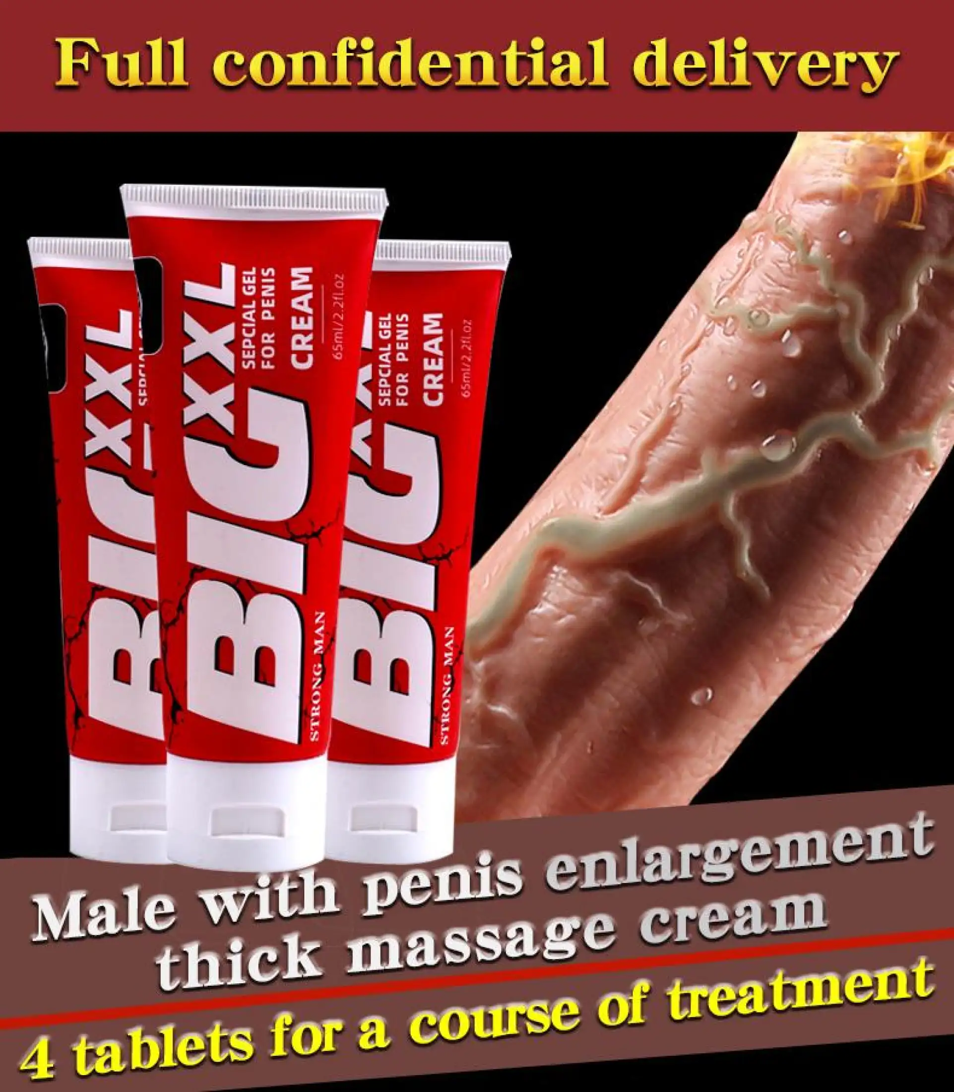 Dick thickness and enlargement creams