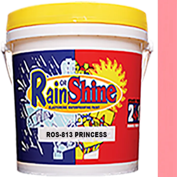 Rain Or Shine Elastomeric Paint Gallon 4l Latex Paint Princess Lazada Ph