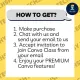 [Personal Account Upgrade] Official Canva Pro Education  Unlimited Design Templates. 