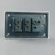 Switch Socket Wide series universal outlet Wall socket 1gang 2gang 3gang outlet Switch Plate 3G 2 Outlet 1 Switch. 
