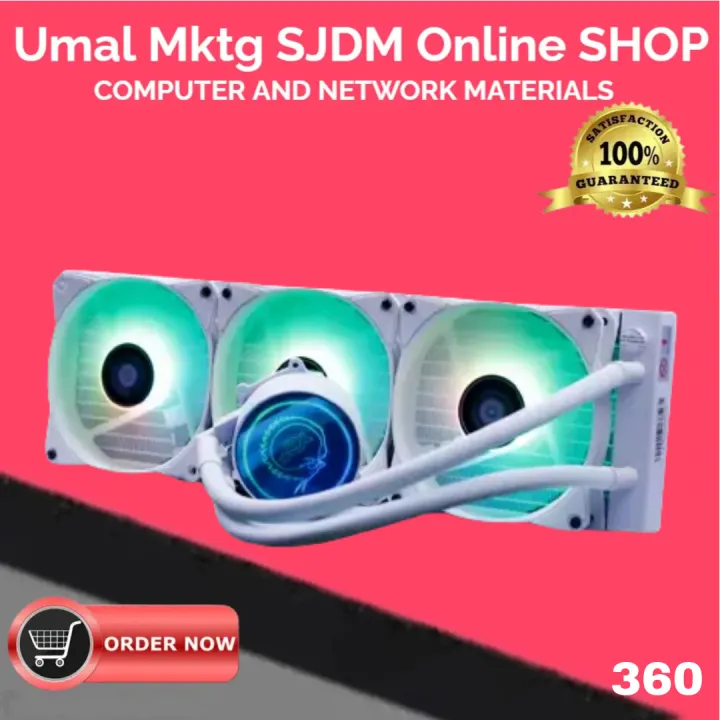 YGT LIQUID COOLER AIO Deep Frost, ARGB LIGHTING SYNC 360 COOLER