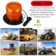 LED Strobe Light Emergency Warning Flash Beacon Light with Magnetic Base for Truck Vehicle 12-24V. 