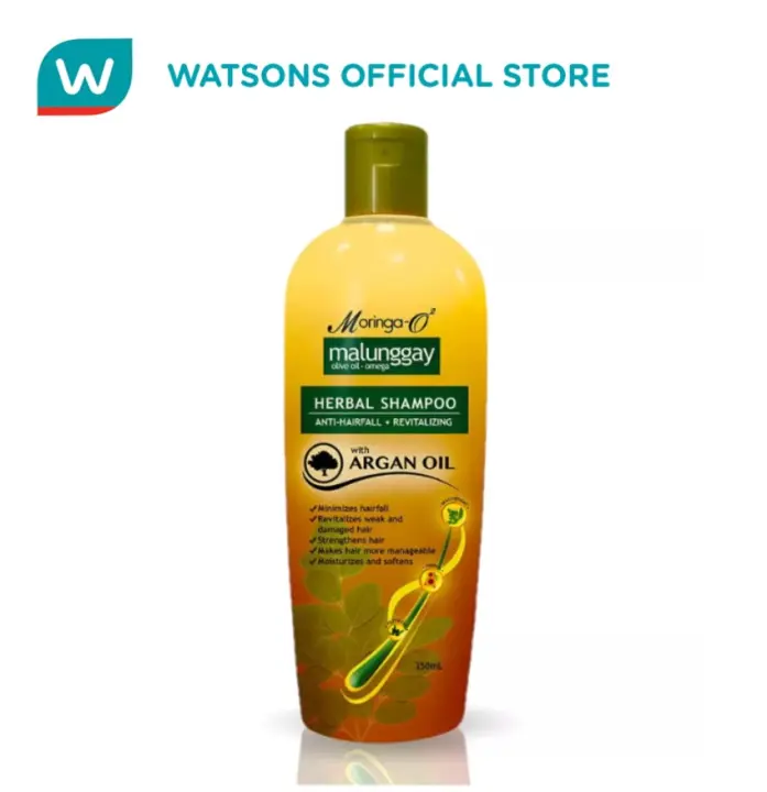 MORINGA Herbal Shampoo With Argan Oil 350ml