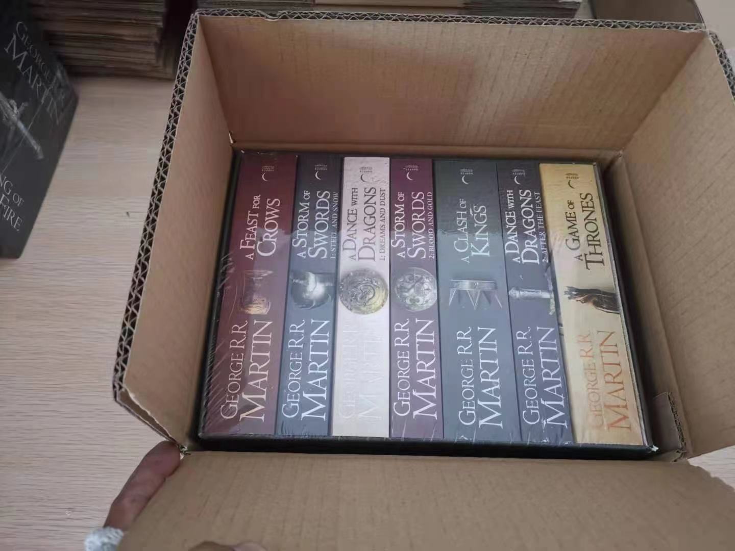 a song of ice and fire book set