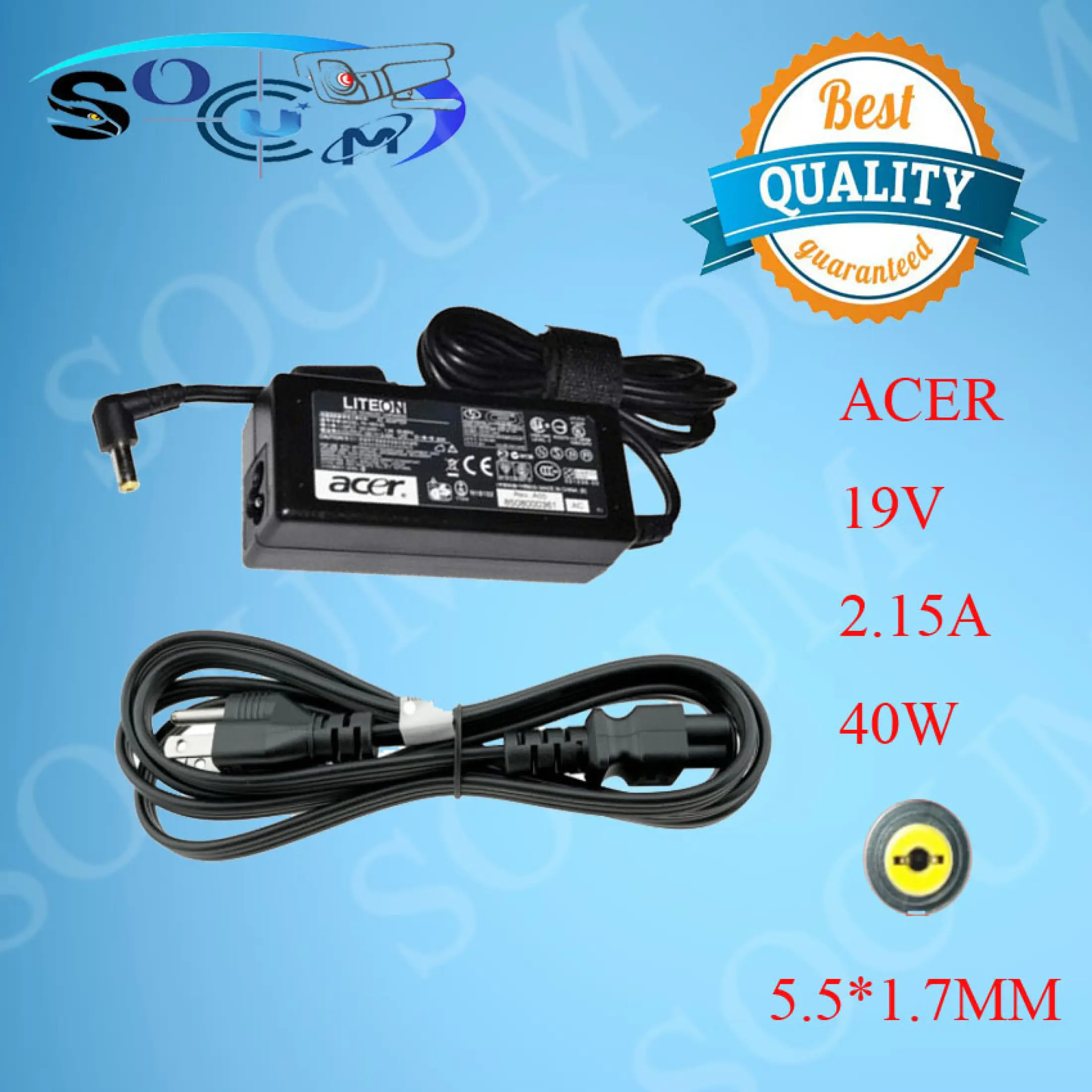 Laptop Charger Ac Adapter Power Supply For Acer Aspire One 19v 2 15a For D250 D255e D260 D270 D257 722 Zg8 Lazada Ph