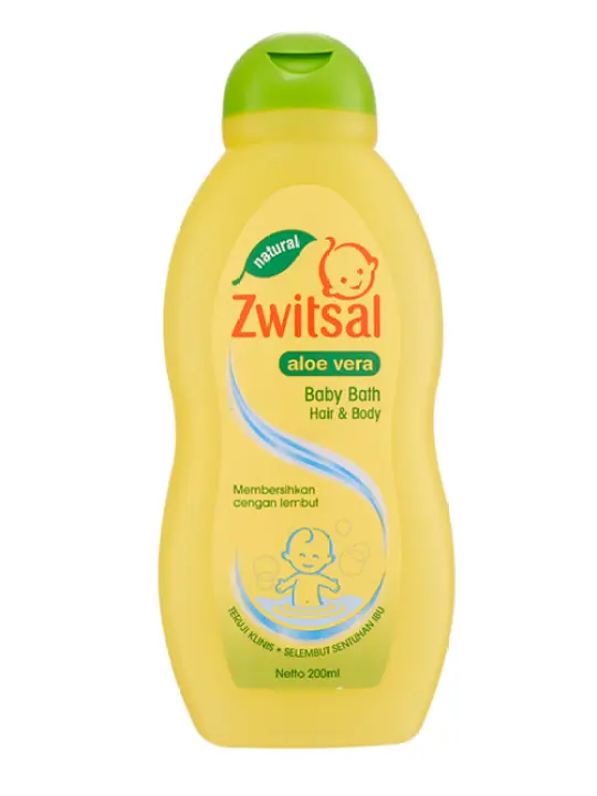 dutje Duizeligheid Ambtenaren Zwitsal Hair& Body Baby Bath Natural with Aloe Vera 200ml | Lazada PH