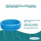 Intex 59416 Crystal Blue Pool 3-Ring, 45"x10". 