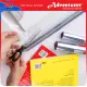 Adventurer Gauge-5 Cut-Size Plastic Cover with Plastic Core, 13.5 inches x 5 meters. 