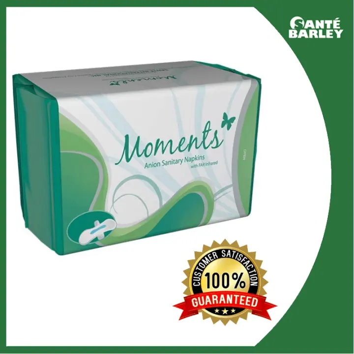 Moments sanitary Napkin with Negative Anion without Harmful Chemicals