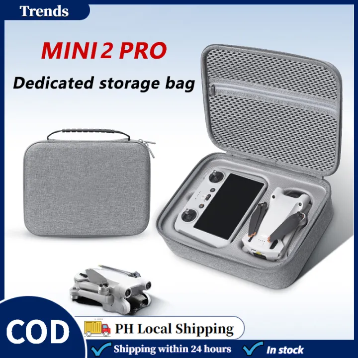 （Without drone）DJI Mini 2 Pro drone storage bag Storage Box for DJI Mini 2/Mini3 Bag Storage Portable Drone All-in-One DJI Mini 2 Pro RC&RC N1 Protective Box Accessories