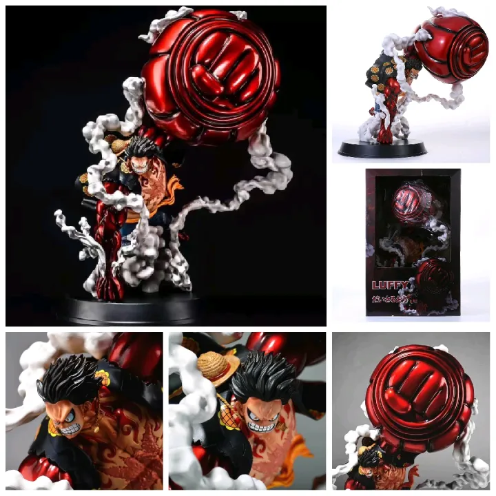 Original One Piece Monkey D Luffy Gk Gear 4 Statue Action Figure Collectible Toys Children Boy Girl Birthday Gift For Kids Lazada Ph