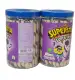 SUPERSTIX - WAFER STICK UBE FLAVOR with SUPER DOTS (pack of 2 jars x 330 grams). 