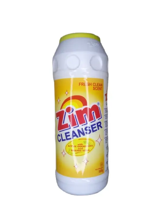 ZIM CLEANSER  WITH ACTIVE GERMICIDES AND BAKING SODA ( 500 GRAMS)