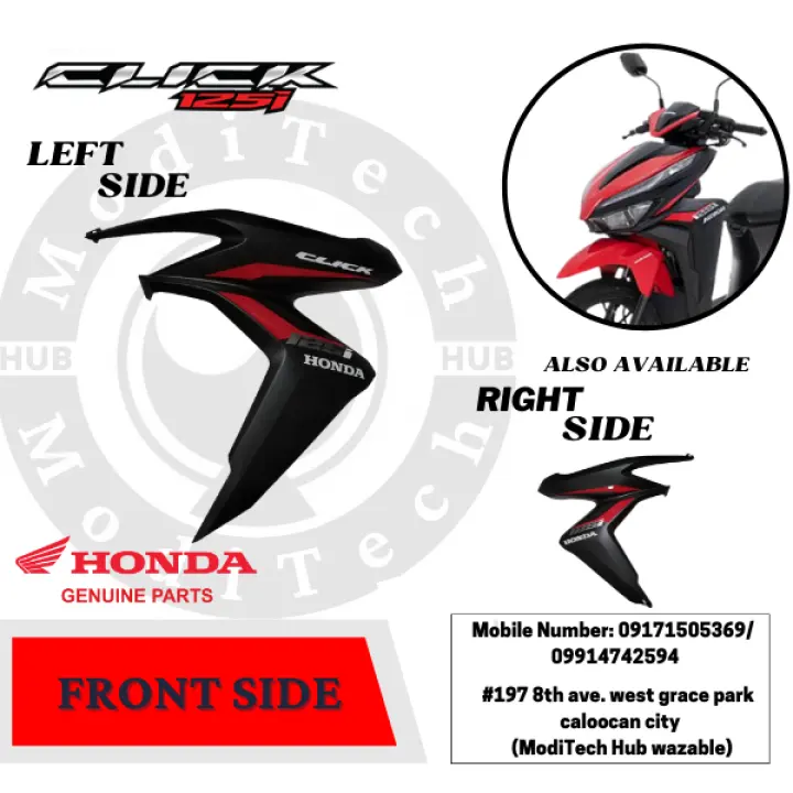 HONDA GENUINE FRONT SIDE MATTE RED FOR CLICK 125i