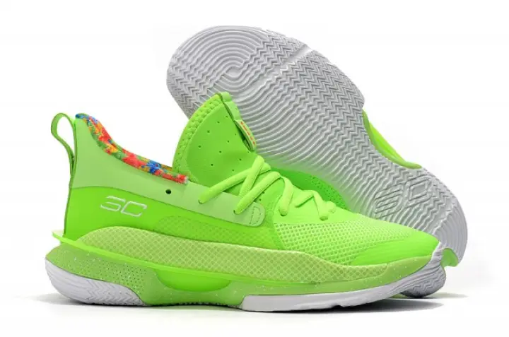 Curry 7 neon green Clearance