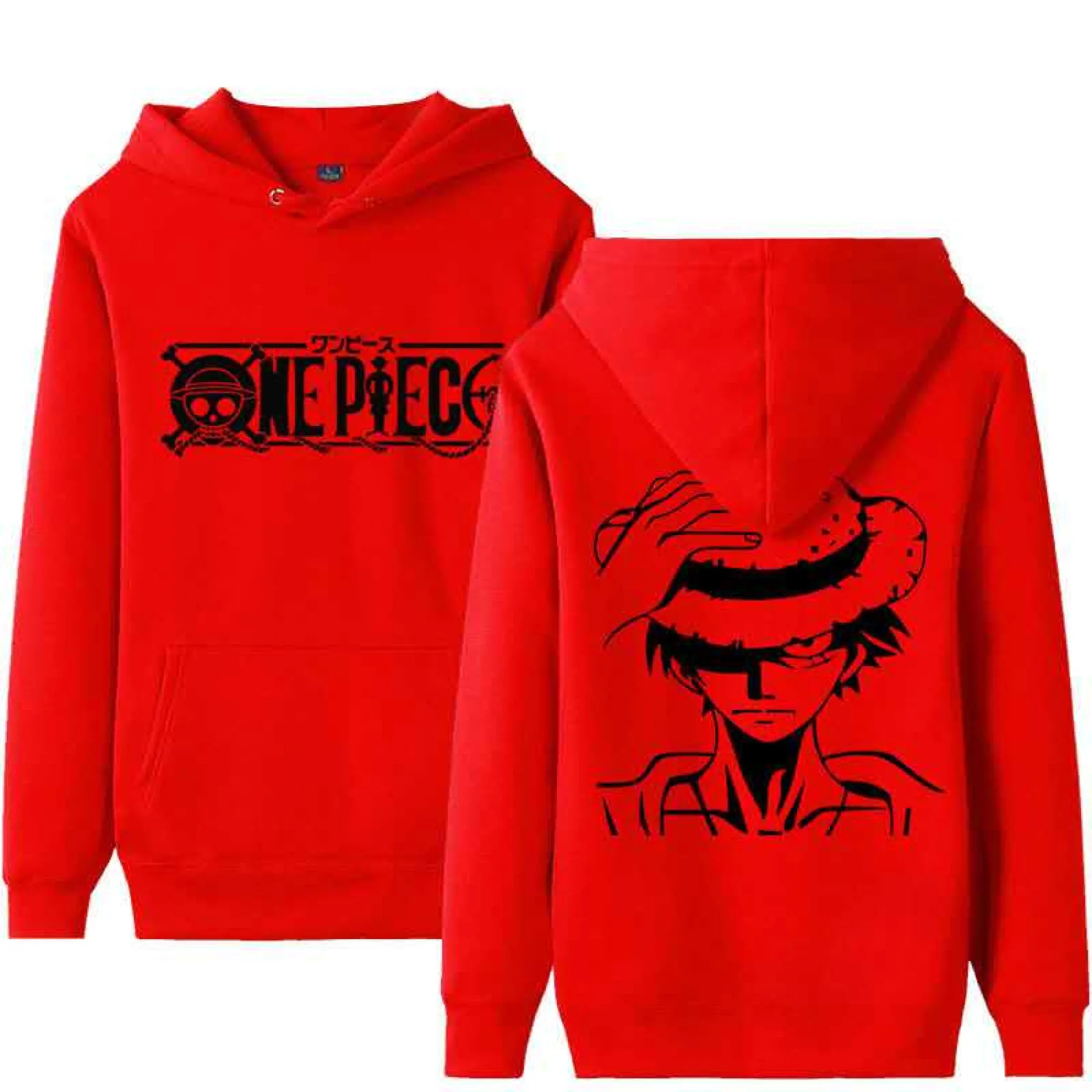 One Piece Hoodie Jacket No Zipper Size M L Xl 2xl Lazada Ph