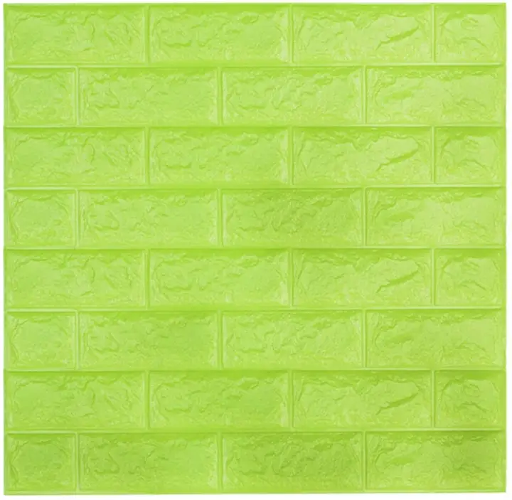 Foam Bricks Apple Green Foam Bricks Wall Sticker Affordable Faux Foam Bricks 3d Wall Panels Peel And Stick Wallpaper For Living Room Bedroom Background Wall Decoration Lazada Ph