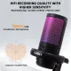 Kusky Me6D RGB USB Mic Condenser Gaming microphone for videoke live streaming vlogging Noise Reduction MuteGain. 