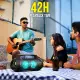 W-KING D10 Portable Loud Bluetooth Speakers with Subwoofer 70W Waterproof Party Outdoor Speakers Bluetooth Wireless Deep Bass/Hi-Fi/Dynamic Light/Mic Port/42H Play/EQ/DSP/Power Bank/TF/AUX/Large Speaker. 