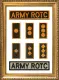 ROTC RANK PATCH WITH VELCRO (pair) 2 PIECES. 
