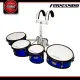 Fernando 4-Piece Quadro Marching Drum Set. 
