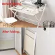Computer Table Desk Folding Study Table PC Laptop Table For Student Adult Desktop Table Home Office Desk Table For Bedroom Furniture Home Wallet Trendy. 