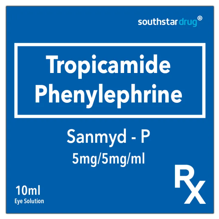 Rx: Sanmyd - P 5mg / 5mg /ml 10ml Eye Solution