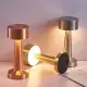 Keria LED Desk Lamp Rechargeable Dimmable Touch Table Light Simple Metal Table Lamp Bedroom Night Light Portable Eye Protection Soft Light. 