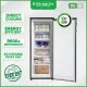 EVEREST 7.1 cu.ft Upright Freezer/ Direct Cooling/ Adjustable Front Feet/ Rapid Freezing/ 177L/ EverBest. 
