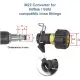 M22 x 14mm Female to Nilfisk-compatible Hose Quick Connector. 
