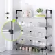 Simple dustproof shoe cabinet  Shoe Rack Organizer With Cover Shoe Box Stand Dust and Water Resistant 3/4/5/6/7 Layer. 