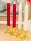 [FREE BATTERY] Led Flameless Candles Flickering Battery Operated Pillar Candles Realistic Flame Light Desk Lamp. 