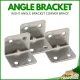 90 Degree Angle Bracket for Furnitures Chair Table Right Angle Shelf Support Corner Brace Hanging Wall Mounting Brackets. 