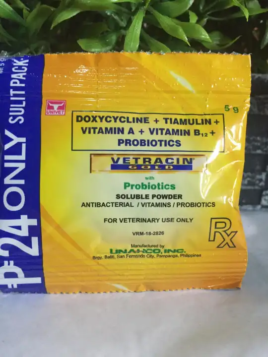 Vetracin Gold with probiotic sachet 5gms