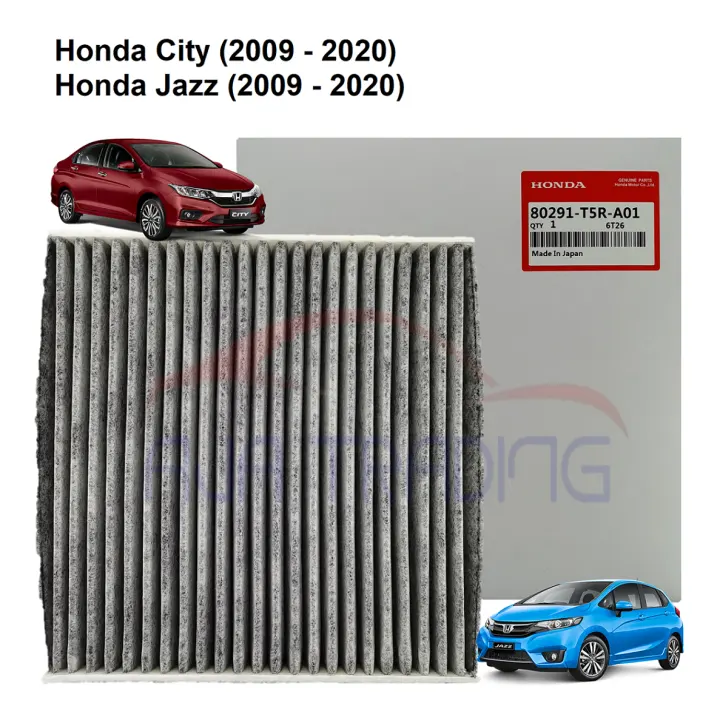 Charcoal AC Cabin Filter for Honda City (2009 - 2020), Honda Jazz (2009 -  2020)