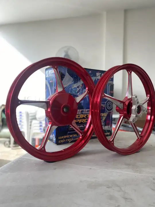 ORIGINAL HYLOS 17S H5 SPOKES MAGS CLICK / MIO / SNIPER / R150 / AEROX / BEAT / M3 / MSI / FAZZIO / GEAR / FINO FI / MXI 125 / NMAXV2 / DASH / XRM / WAVE.