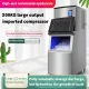 HAILANG  automatic large-capacity ice cube KTV milk tea shop bar KTV equipment water-cooled ice cube cube ice making machine. 
