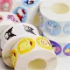 500Pcs/Roll sanrio Shaped Seal Labels Package Label Sticker various colors can choose gfit handbook. 
