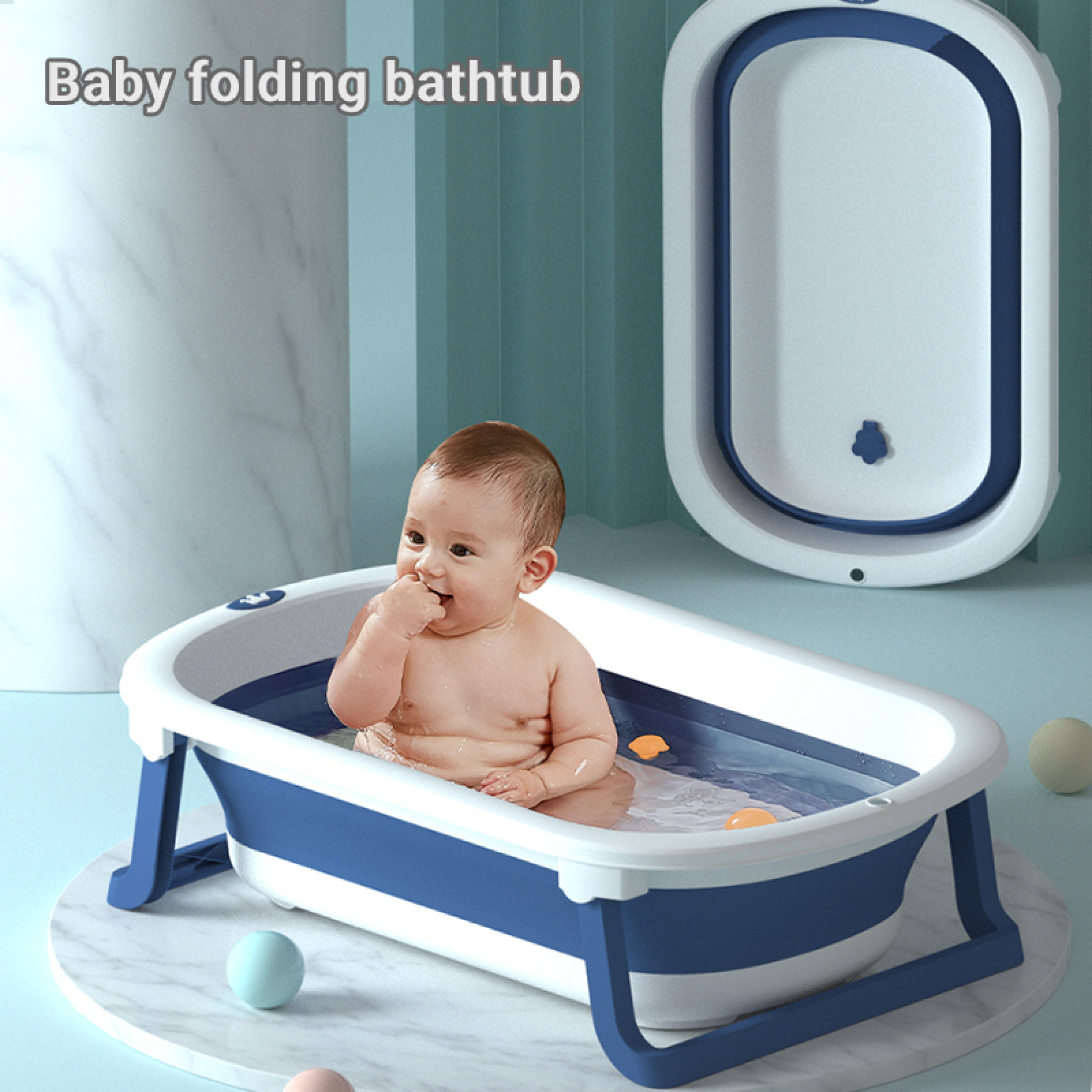 Baby Bathtub For Newborn Portable, Baby Bathtub Basket
