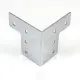 Flight Case Large Corner Brace Protector F0235 58*60mm, Chrome, Set of 4. 