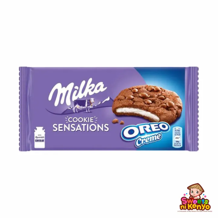 Milka Cookie Sensations Oreo Creme 156g Lazada Ph 8461