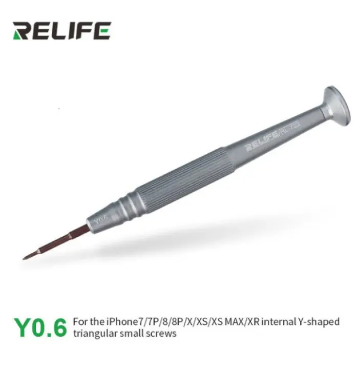 Relife Rl 722 Precision Screwdriver Y0 6 T2 Plum Blossom 0 8 Cross 1 2 1 5 For Ios Android Mobile Phone Opening Tool Lazada Ph