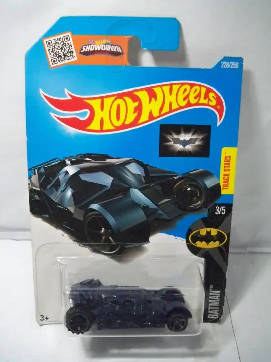 Hot Wheels The Dark Knight Batmobile (#3 of 5 in a set) (SIB(Sealed in Box))