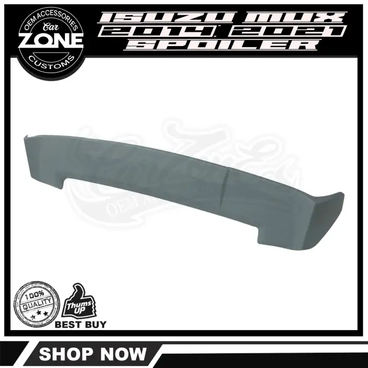 Isuzu Mu-x 2014-2021 Rear Trunk Spoiler (Unpainted)